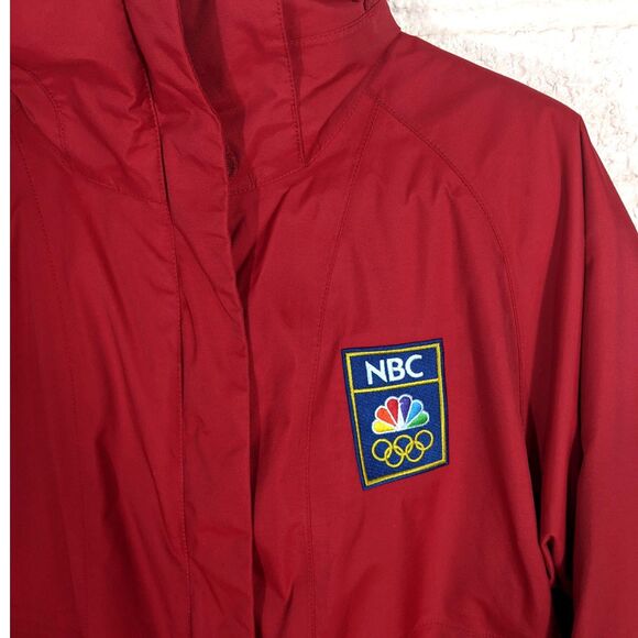 Nike Fit Storm ACG Red Puffer Jacket Cold Weather Size Large 12/14 Olympics NBC - Picture 3 of 12